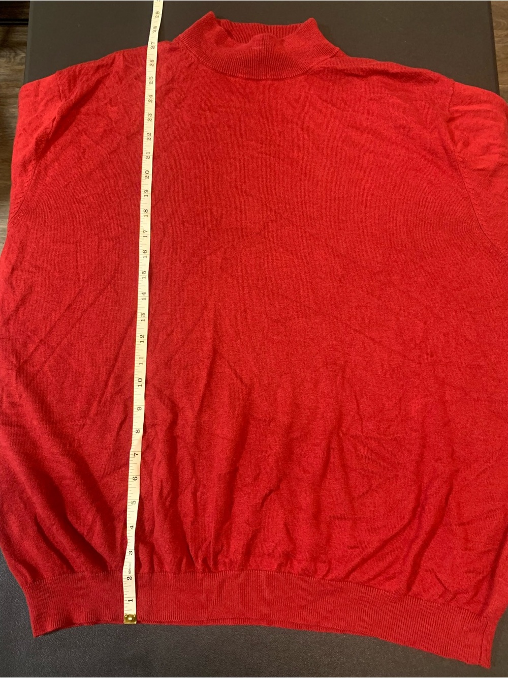 Paul Fredrick Red Turtleneck Sweater (Men’s Size: 4XL)